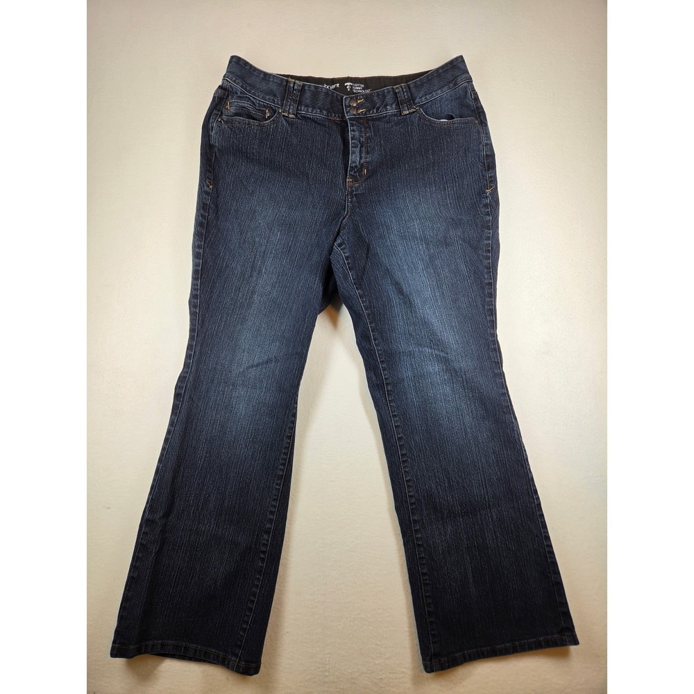 Lane Bryant Bootcut Jeans Size 20 Average Blue Tighter Tummy Technology Stretch